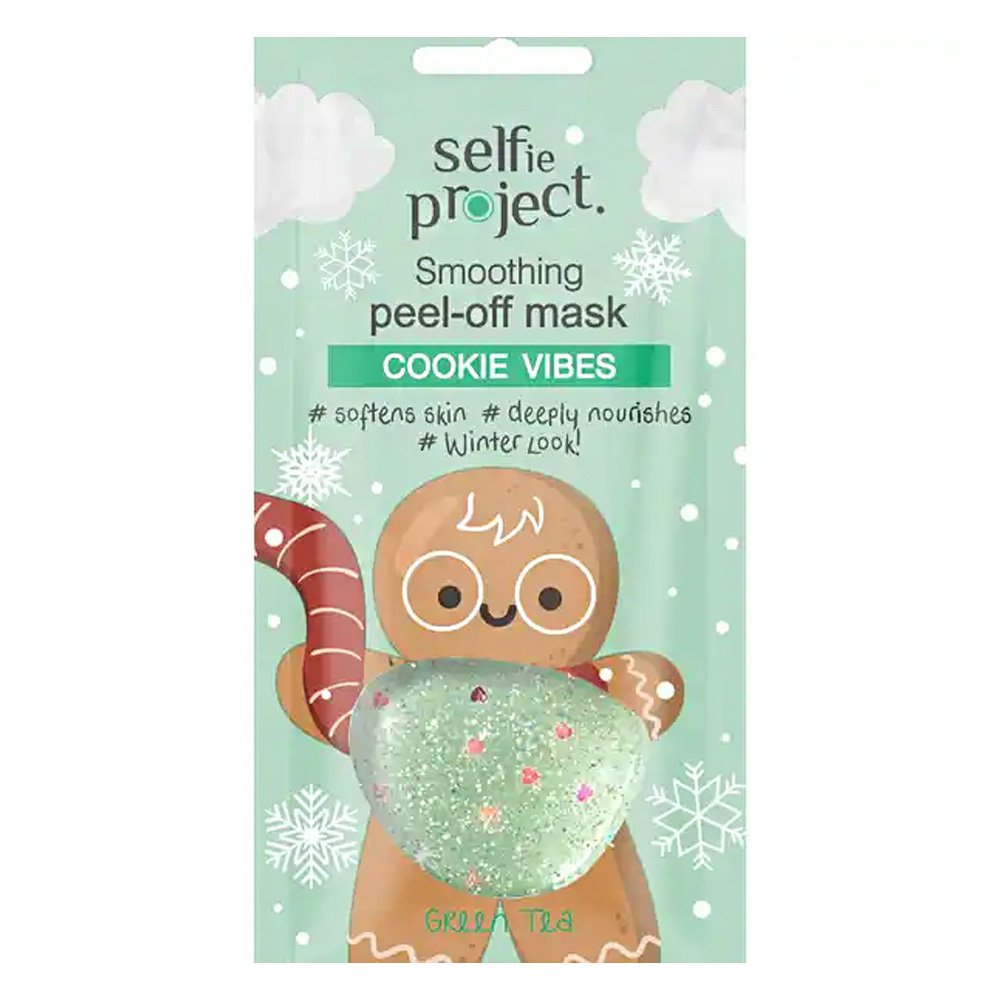 Selfie Project Smoothing Peel-off Mask #Cookie Vibes Εξομαλυντική Μάσκα Απολέπισης, 1τμχ