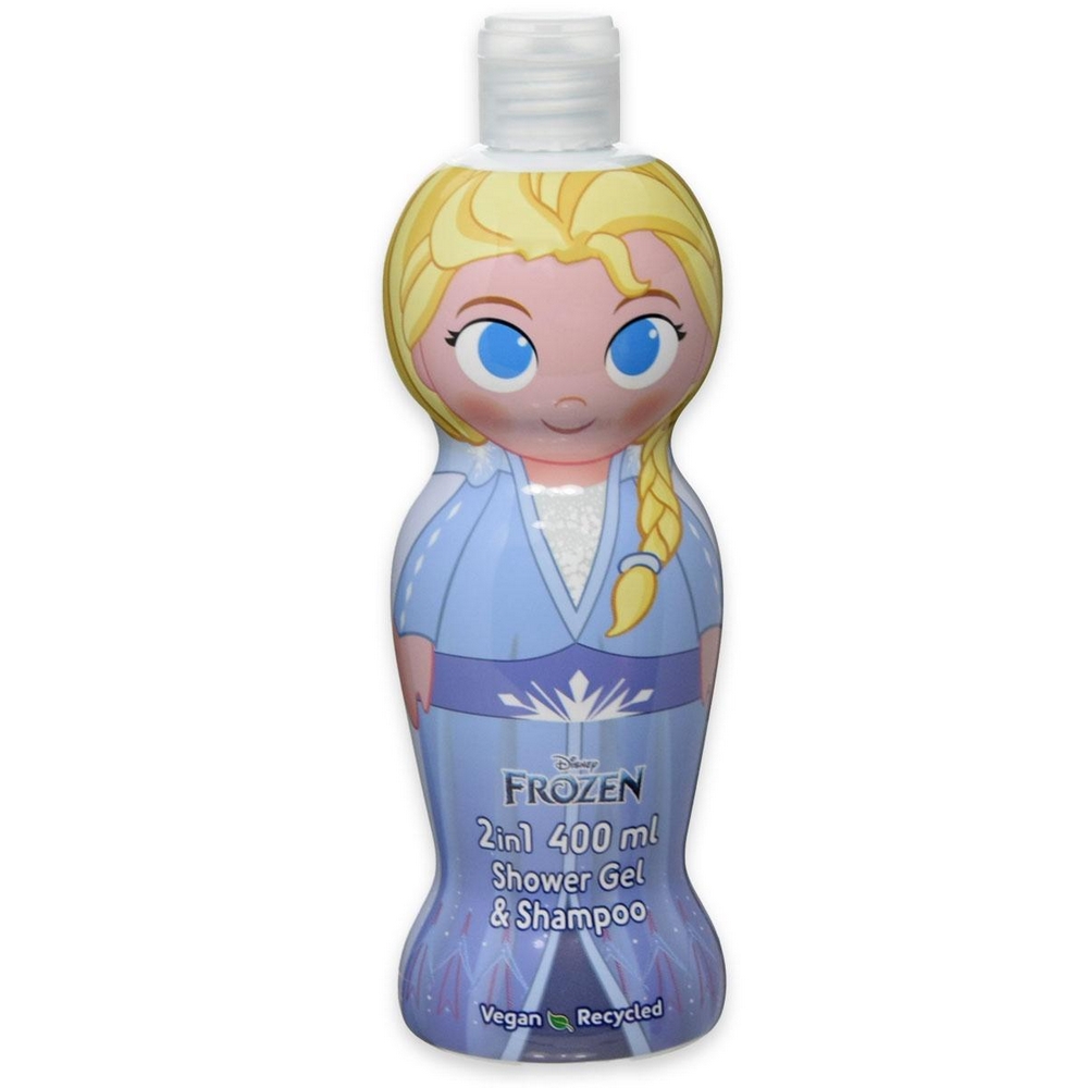 Frozen Elsa 2 σε 1 Παιδικό Αφρόλουτρο & Σαμπουάν, 400ml