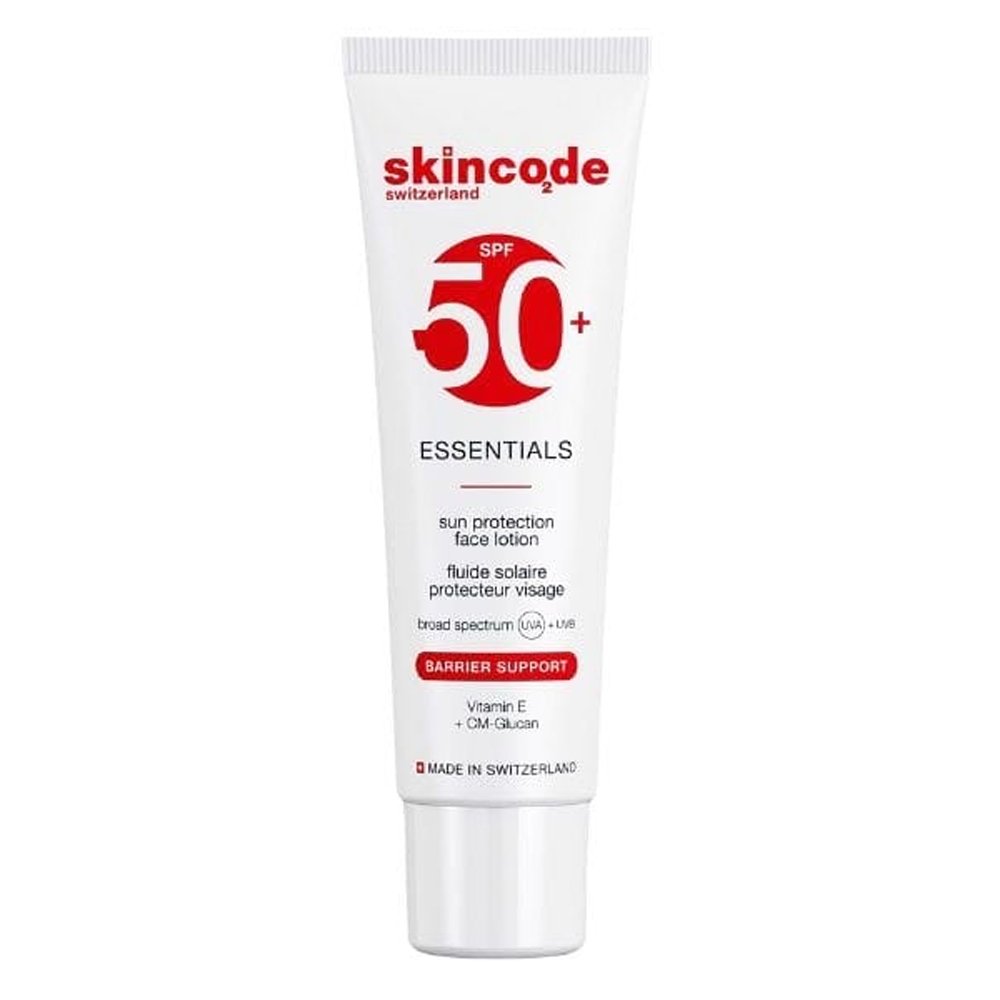 Skincode Essentials Sun Protection Αντηλιακή Λοσιόν Προσώπου SPF50+, 50ml