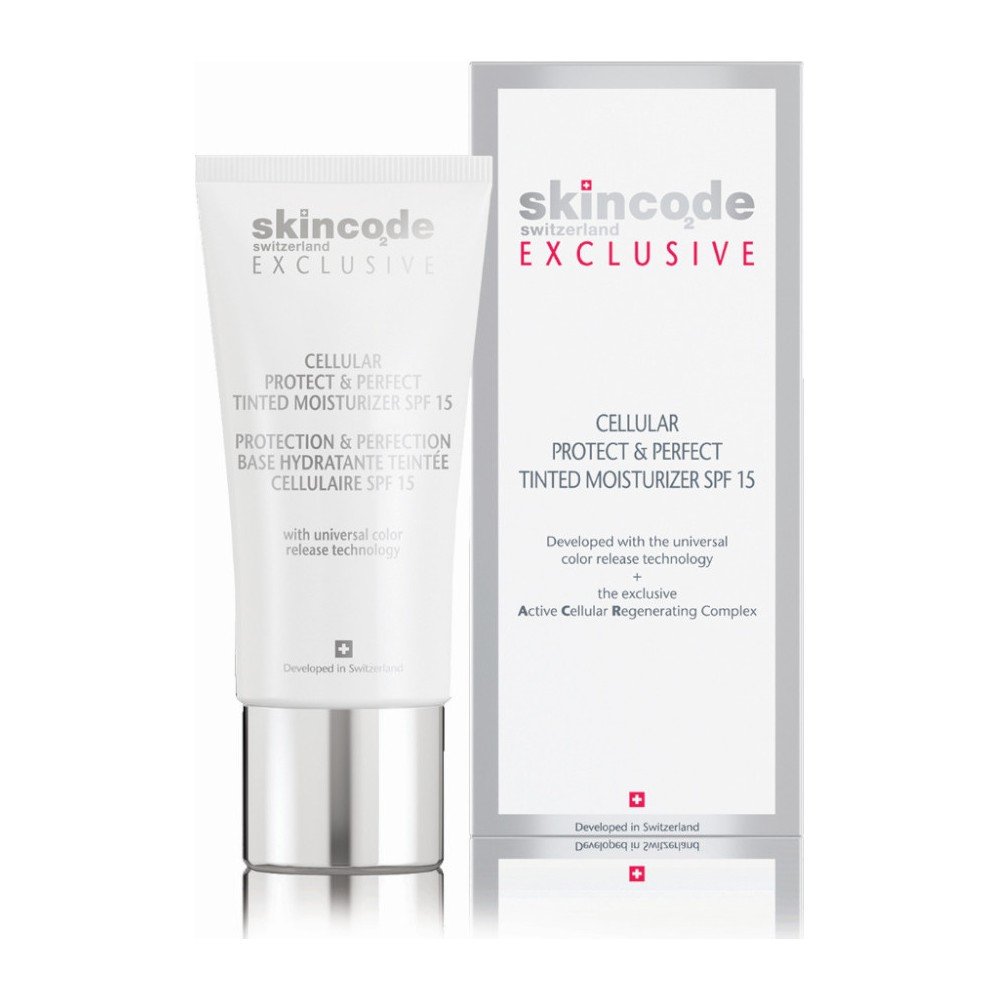 Skincode Exclusive Cellular Protect & Perfect Tinted Moisturizer SPF15 30ml