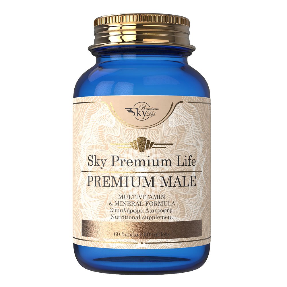 Sky Premium Male Πολυβιταμίνη με Μέταλλα για Άντρες, 60 ταμπλέτες