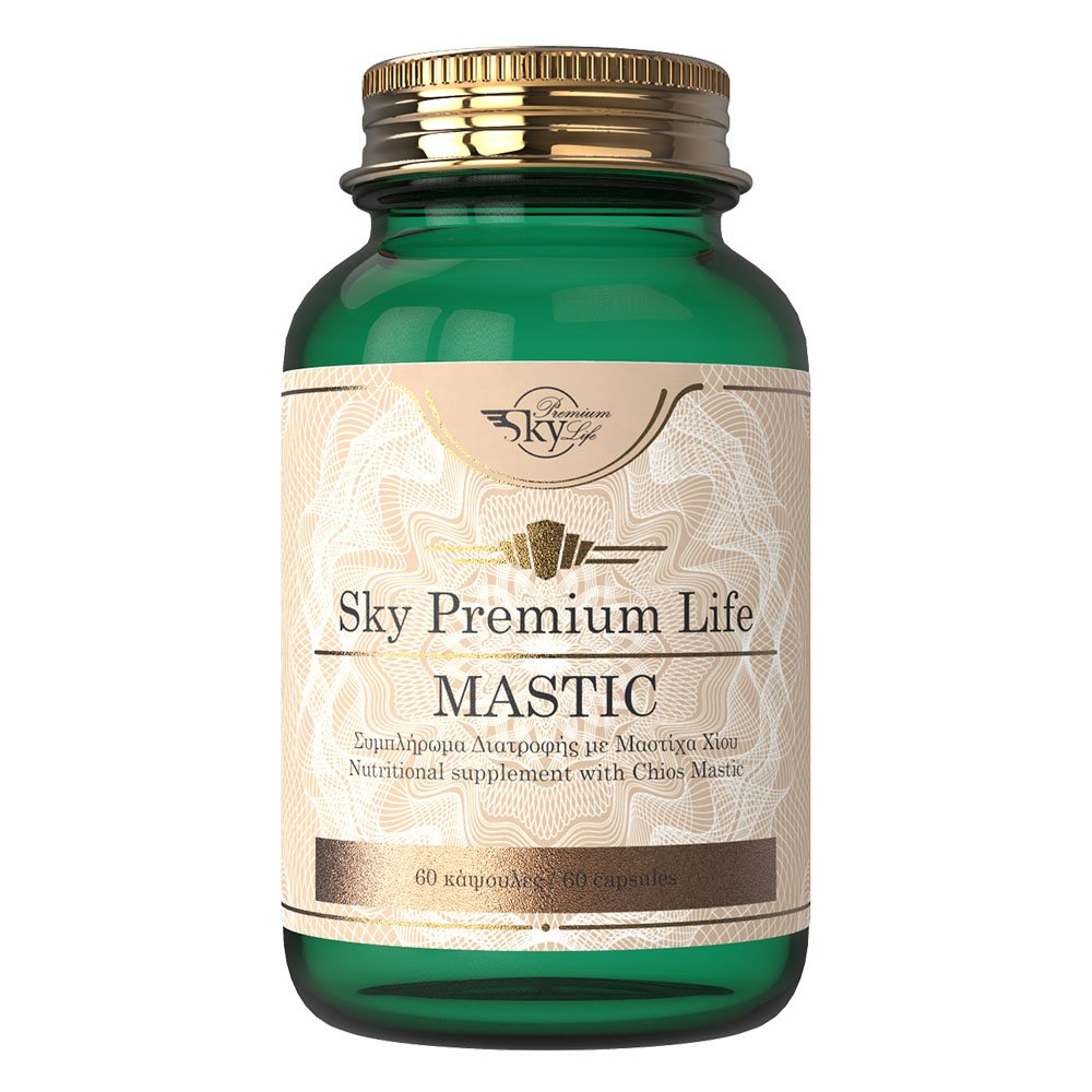 Sky Premium Life Mastic Συμπλήρωμα Διατροφής με Μαστίχα Χίου, 60 Tabs