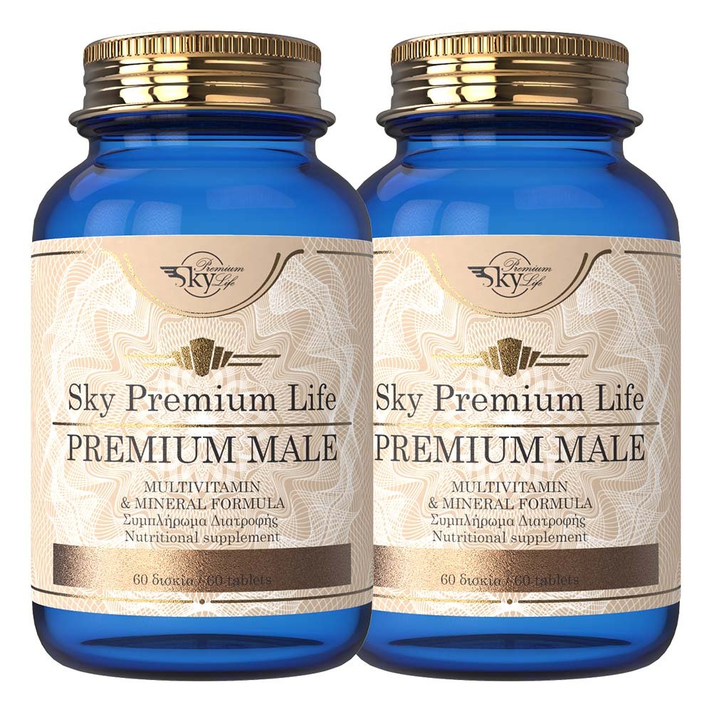 Sky Premium Life Promo Premium Male, Συμπλήρωμα Διατροφής Για Άνδρες, 120tabs