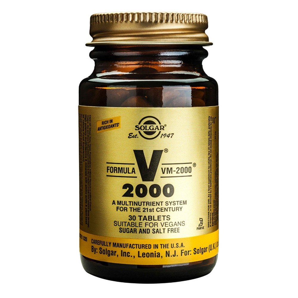 Solgar Formula Vm 2000, 30 Ταμπλέτες