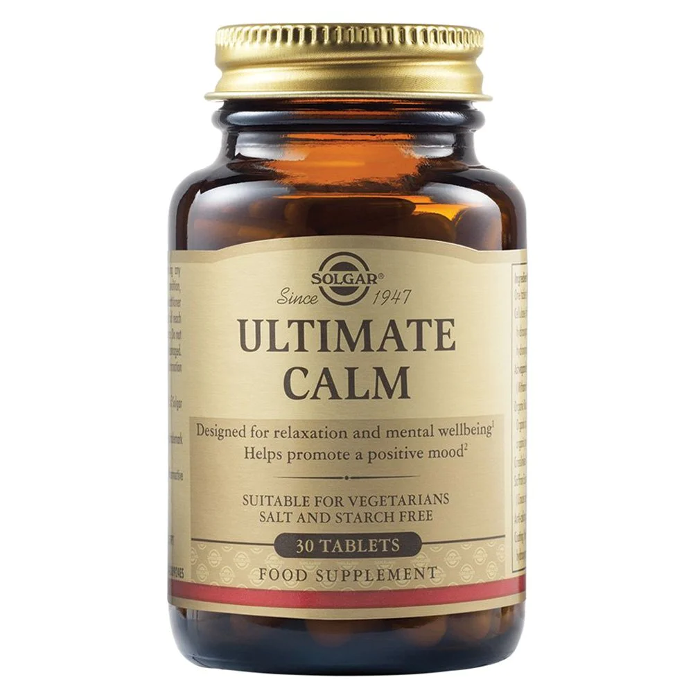 Solgar Ultimate Calm Συμπλήρωμα Διατροφής Για Τη Μείωση Των Επιπέδων Του Άγχους, 30 tabs Solgar Ultimate Calm Συμπλήρωμα Διατροφής Για Τη Μείωση Των Επιπέδων Του Άγχους, 30 tabs