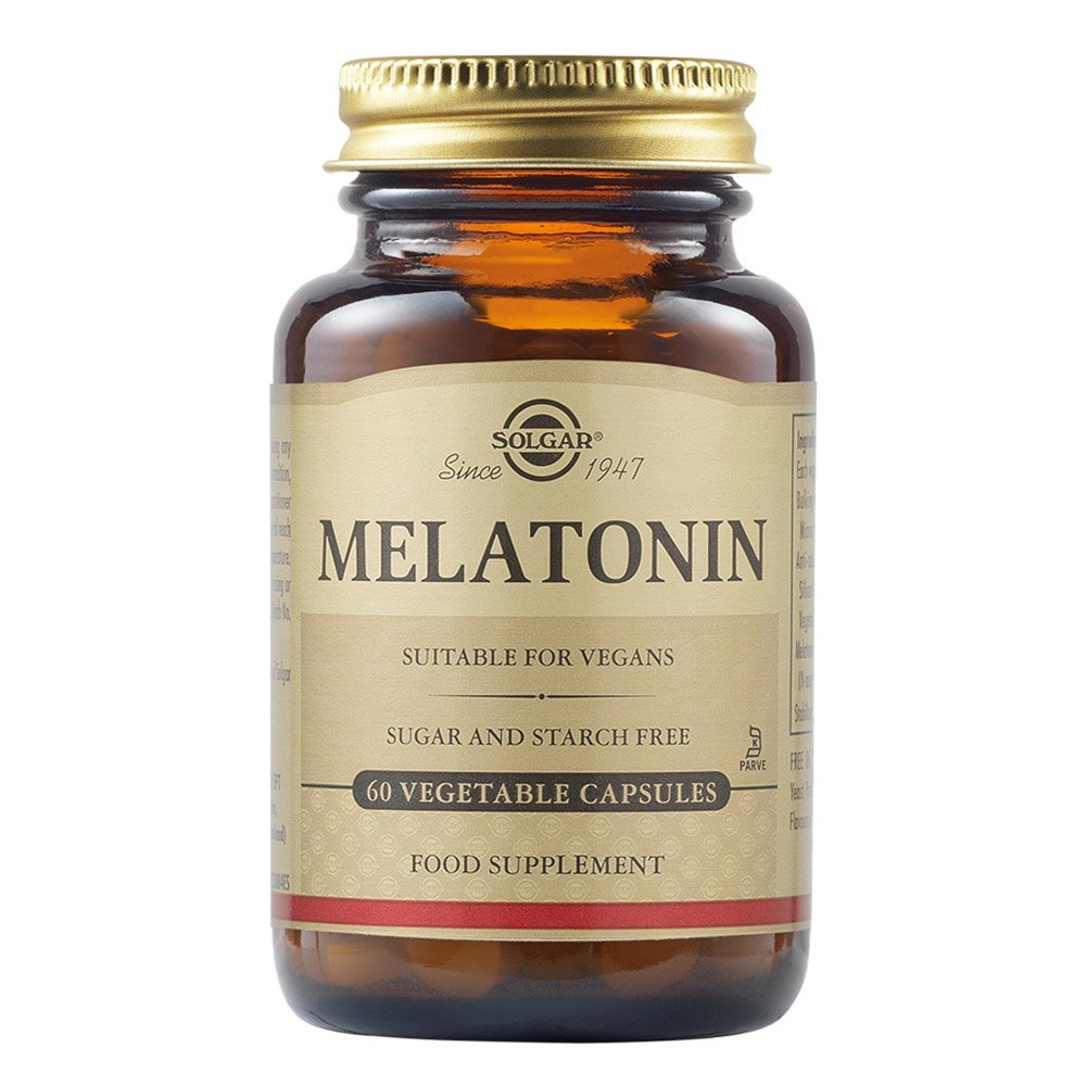 Solgar Melatonin Συμπλήρωμα Διατροφής Μελατονίνης , 60caps