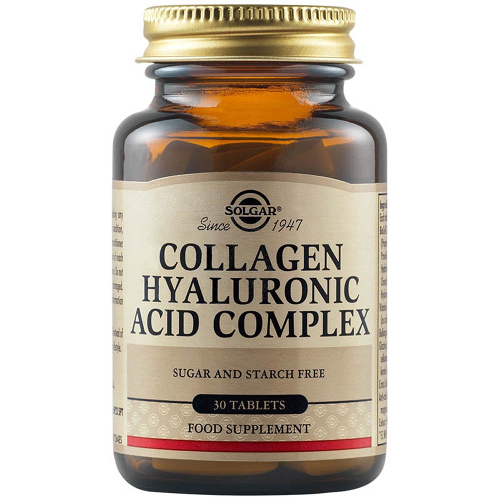 Solgar Collagen Hyaluronic Acid, 30 tabs
