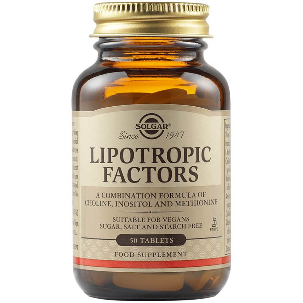 Solgar Lipotropic Factors, 50tabs