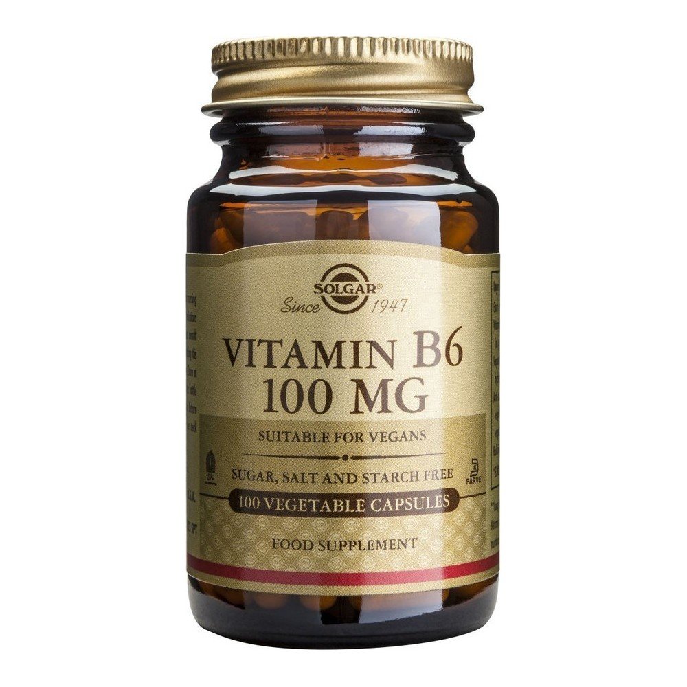 Solgar Vitamin B6 100mg, 100 caps