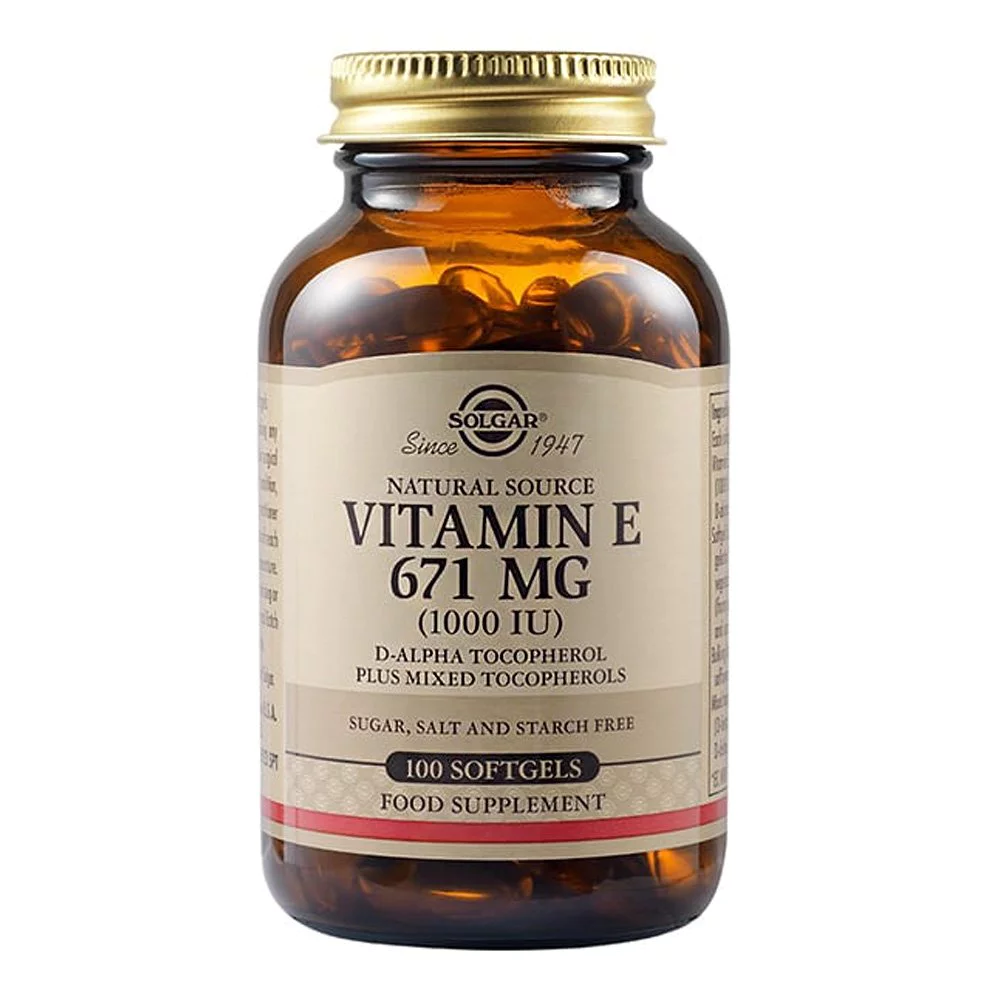 Solgar Vitamin E 1000IU Συμπλήρωμα Διατροφής Βιταμίνη Ε με Ισχυρή Αντιοξειδωτική Δράση Συμβάλλει στην Υγεία του Καρδιαγγειακού & Ανοσοποιητικού Συστήματος , 100softgels Solgar Vitamin E 1000IU Συμπλήρωμα Διατροφής Βιταμίνη Ε με Ισχυρή Αντιοξειδωτική Δράση Συμβάλλει στην Υγεία του Καρδιαγγειακού & Ανοσοποιητικού Συστήματος , 100softgels