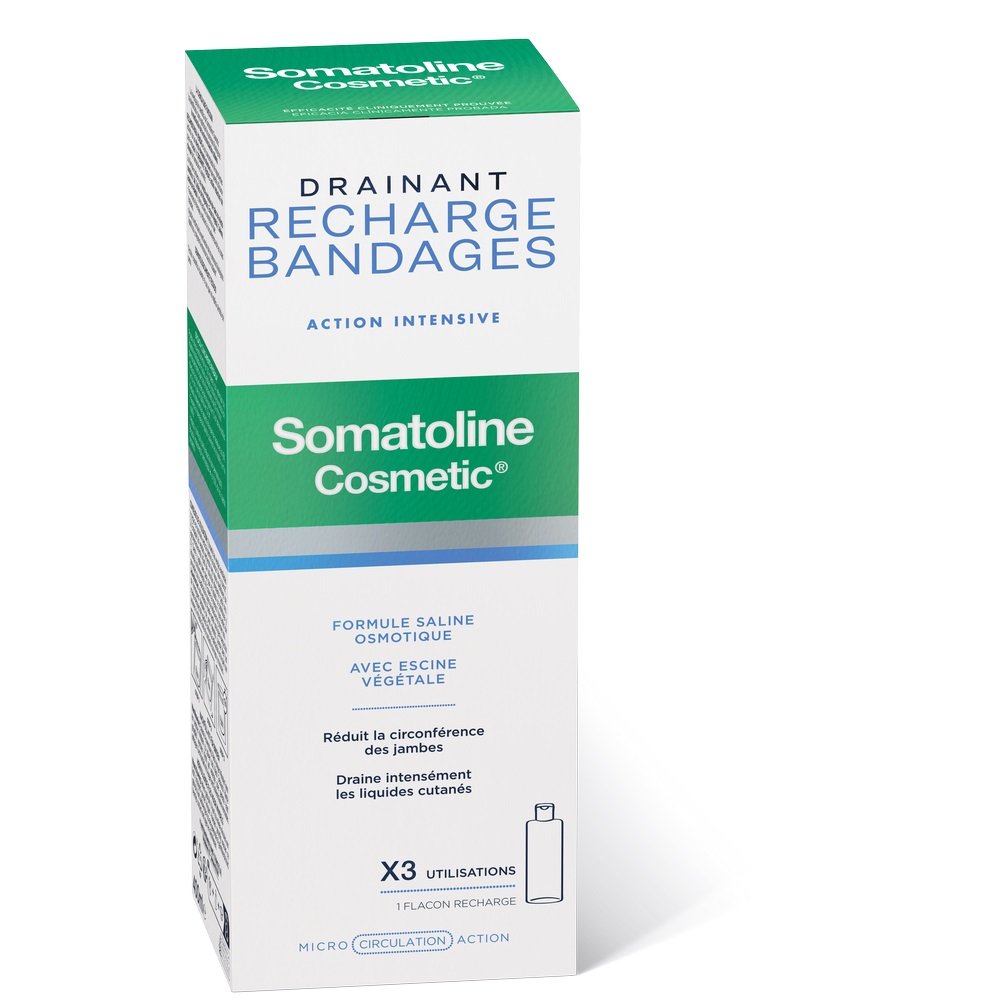 Somatoline Cosmetic Ορός Επαναπλήρωσης για Επιδέσμους Αποσυμφόρησης, 400ml