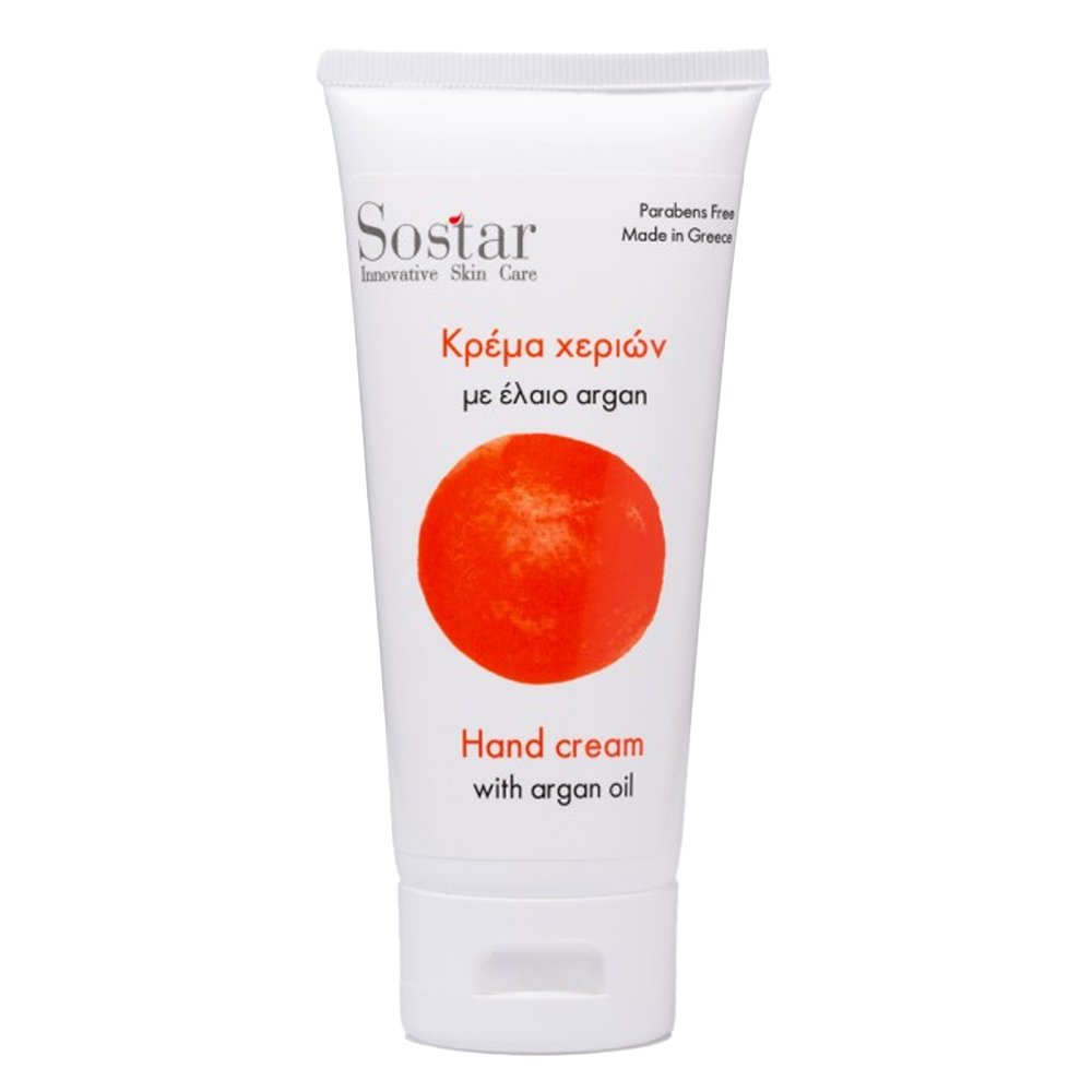 Sostar Innovative Skin Care, Κρέμα Χεριών Με Έλαιο Argan & Ουρία, 75ml