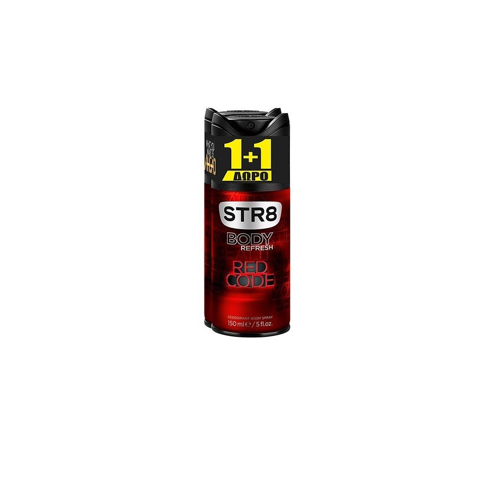 STR8 Deo Spray Red Code 150ml 1+1 ΔΩΡΟ