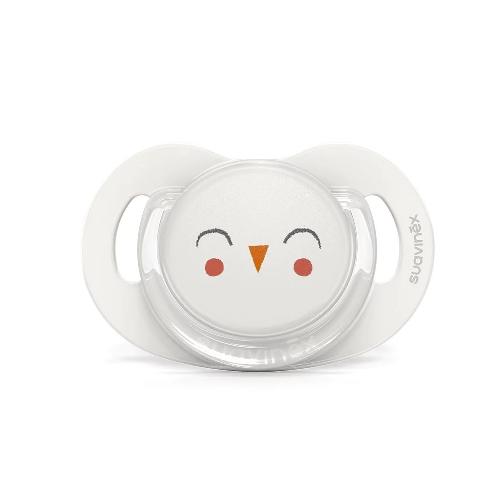 Suavinex Premium Bonhomia Πιπίλα Σιλικόνης για 6-18m Λευκή, 1τμχ Suavinex Premium Bonhomia Πιπίλα Σιλικόνης για 6-18m Λευκή, 1τμχ