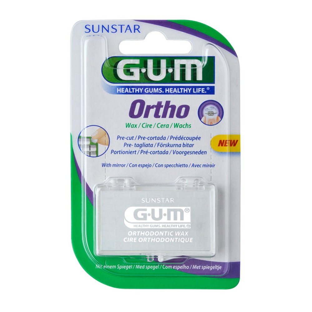 Gum Orthodontic Wax Unflavored (723) Ορθοδοντικό Κερί Χωρίς Γεύση, 1τμχ