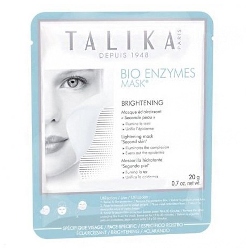 Talika Bio Enzymes Brightening Mask Μάσκα Προσώπου Λάμψης & Ενυδάτωσης, 1τμχ