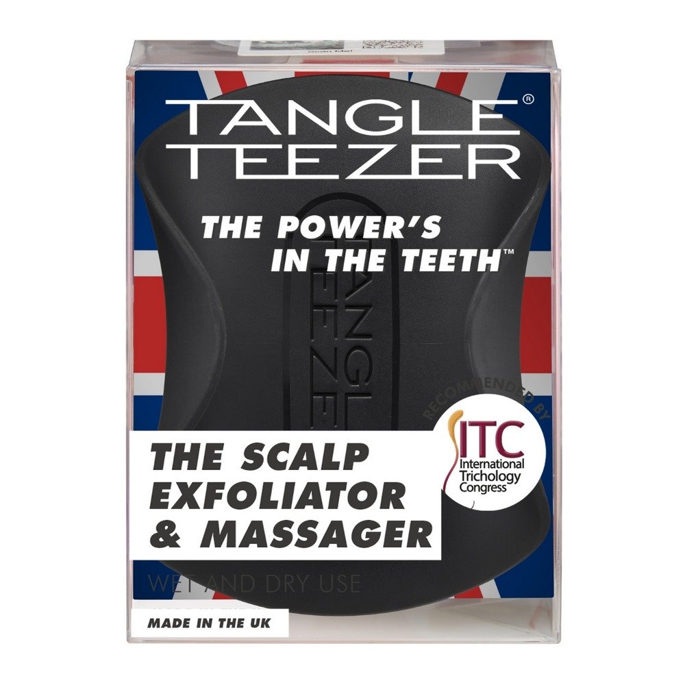 Tangle Teezer The Scalp Exfoliator and Massager Onyx Black