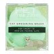 Pet Teezer Cat Grooming Brush Βούρτσα για Γάτες με Κοντό/Μεσαίο Τρίχωμα Πράσινη, 1τμχ