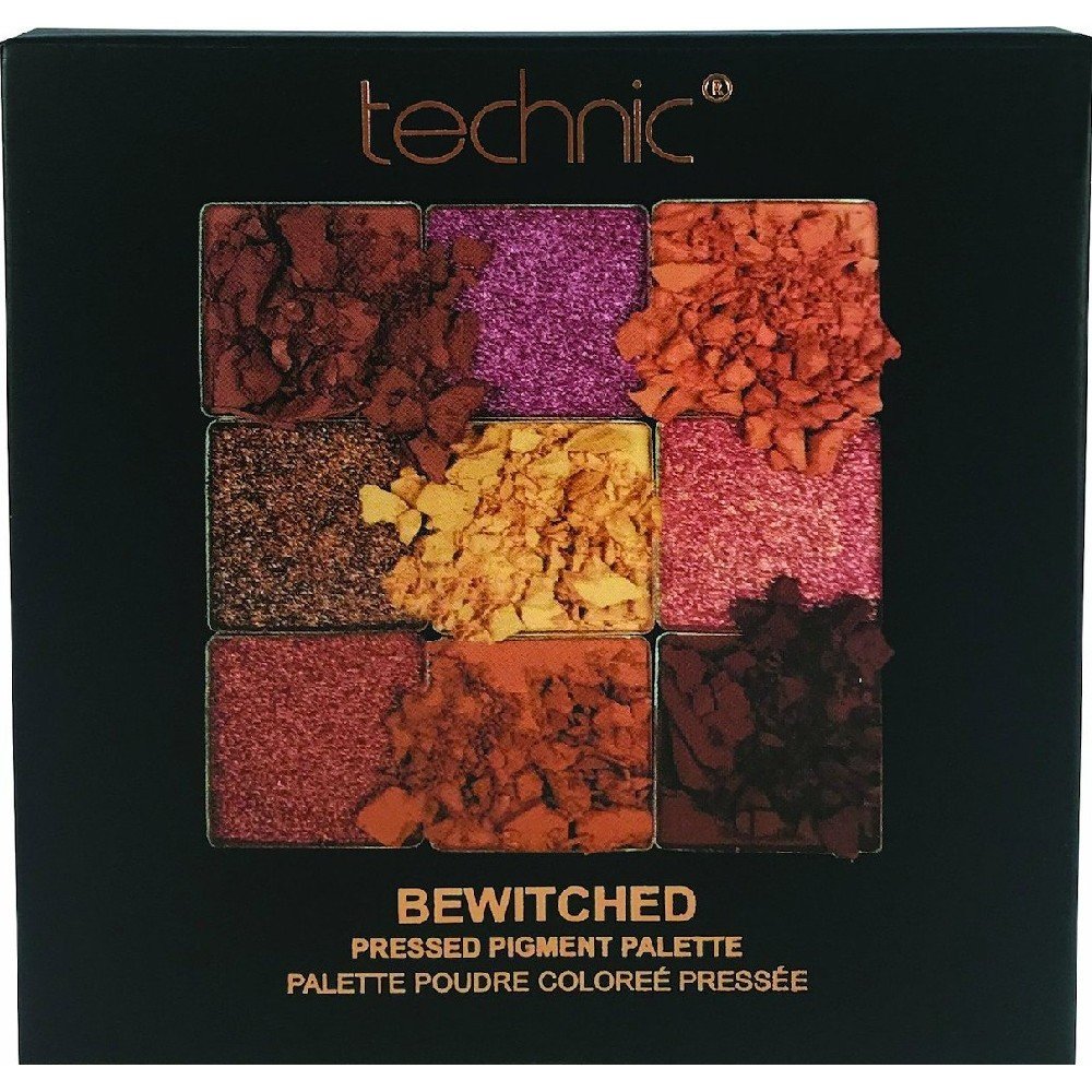 Technic Pressed Pigment Eyeshadow Palette Bewitched 6.75gr