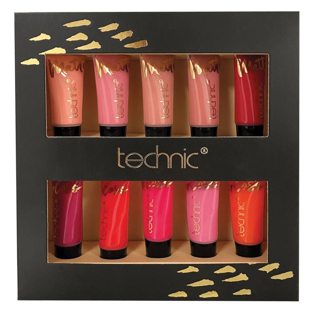 Technic Σετ Χειλιών Lip Vault Gift Set, 10τμχ