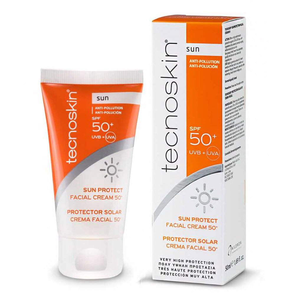 Tecnoskin Sun Protect Facial Cream SPF50+ Αντηλιακή Κρέμα Προσώπου, 50ml