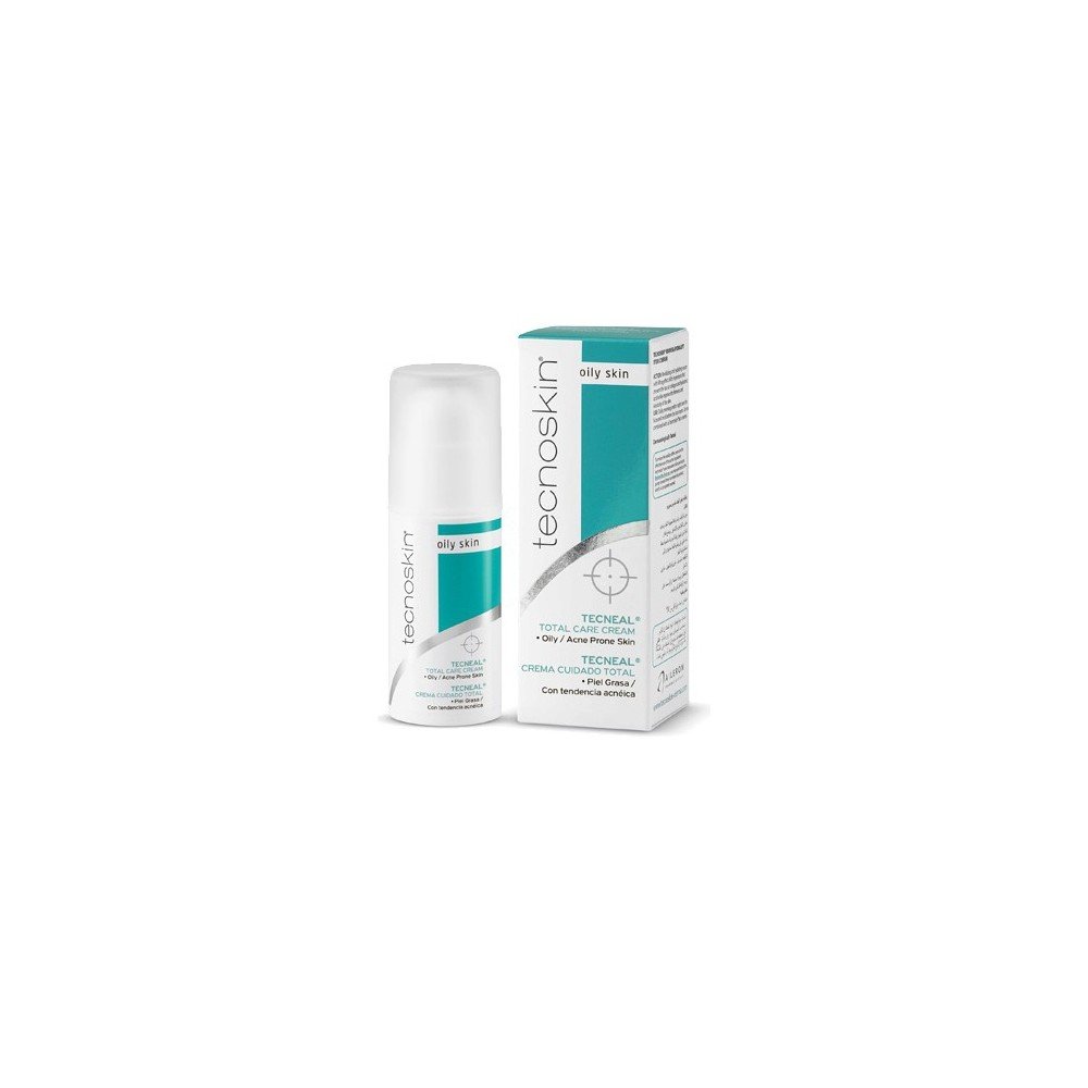 Tecnoskin Oily Skin - Tecneal Total Care Cream - Κρέμα Φροντίδας για Λιπαρές & Ακνεϊκές Επιδερμίδες 30ml