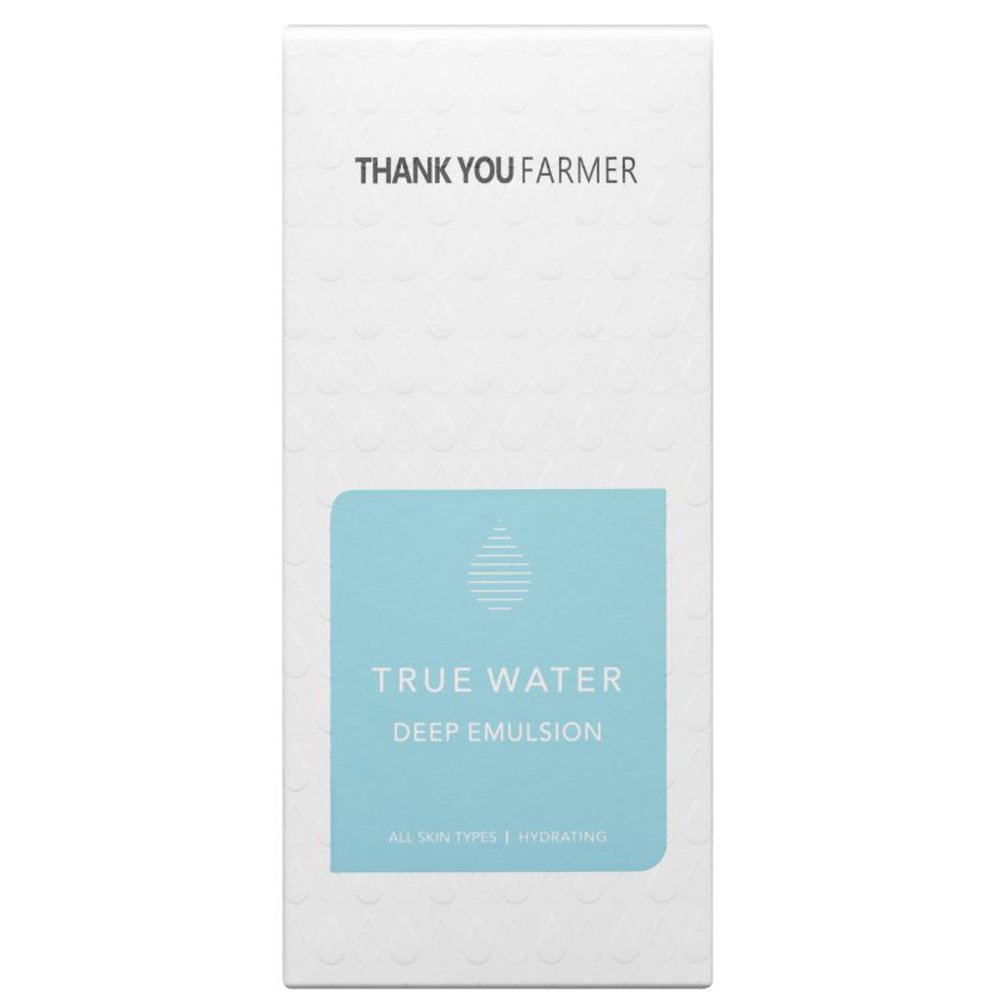 Thank You Farmer True Water Deep Emulsion Πλούσιο Ενυδατικό & Θρεπτικό Γαλάκτωμα Προσώπου, 130ml