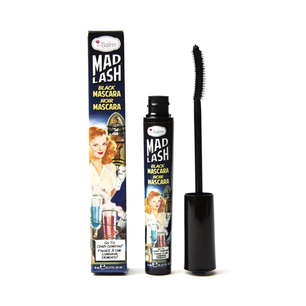 The Balm Mad Lash Mascara Black Curved Wand, 8ml