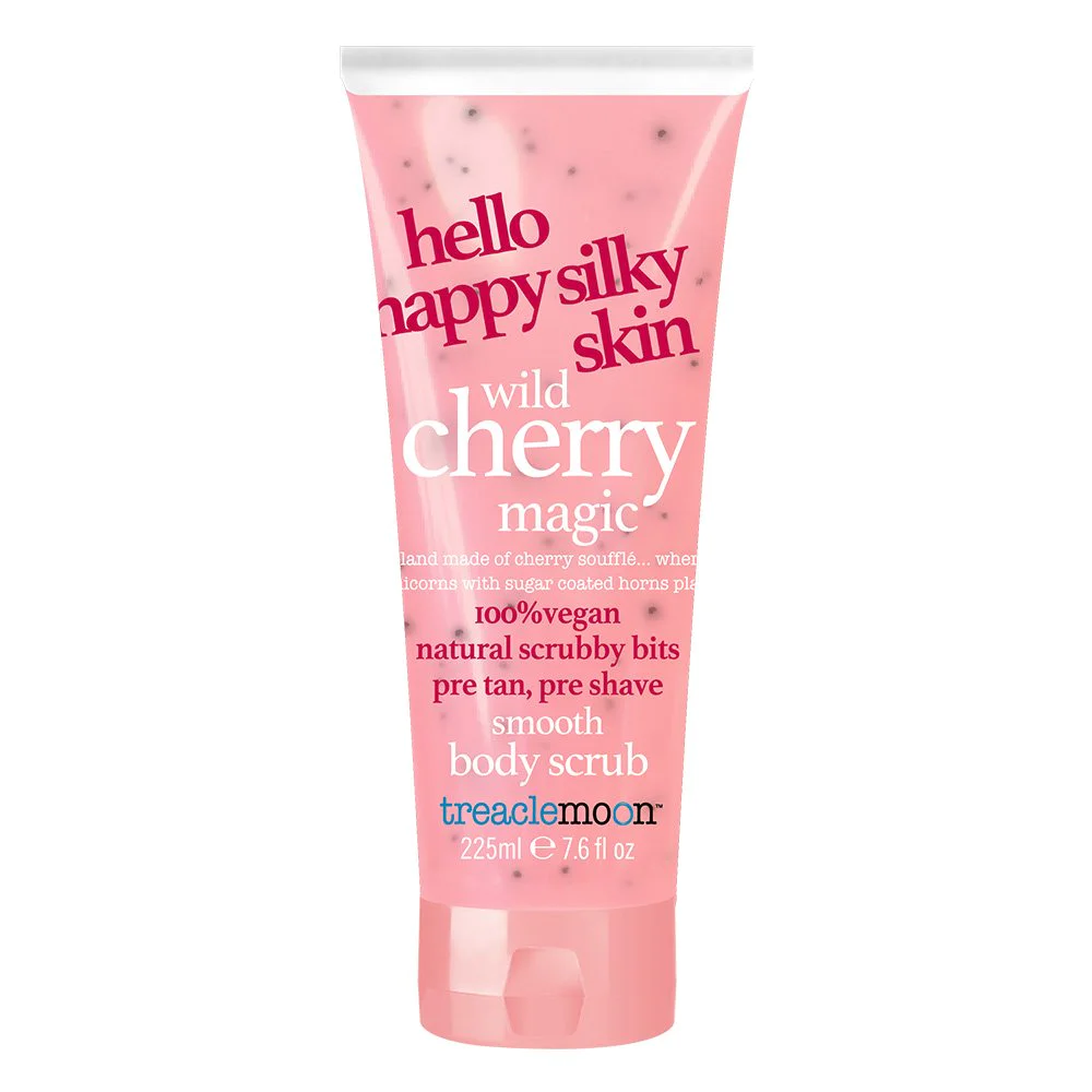 Treaclemoon The Wild Cherry Magic Body Scrub Κρέμα Απολέπισης Σώματος με Άρωμα Κεράσι, 225ml Treaclemoon The Wild Cherry Magic Body Scrub Κρέμα Απολέπισης Σώματος με Άρωμα Κεράσι, 225ml