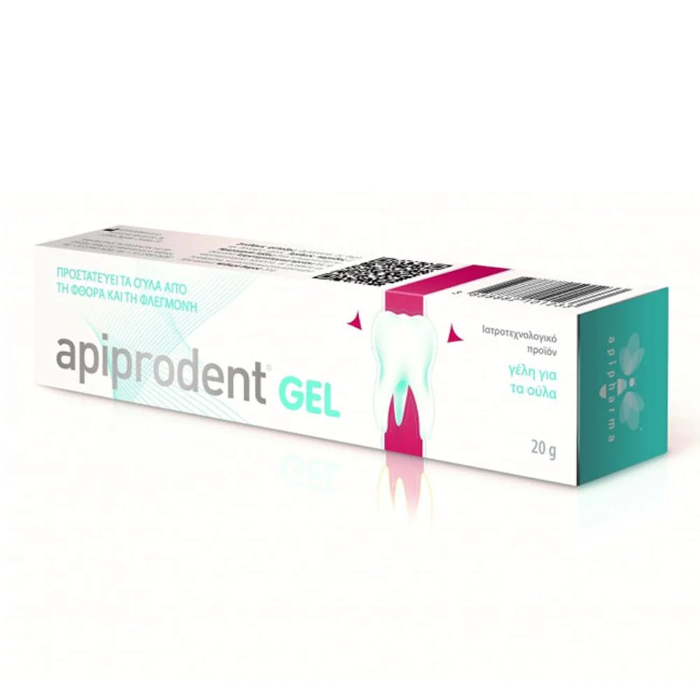 Uplab Pharmaceuticals Apiprodent Gel Προστασία των Ούλων, 20gr