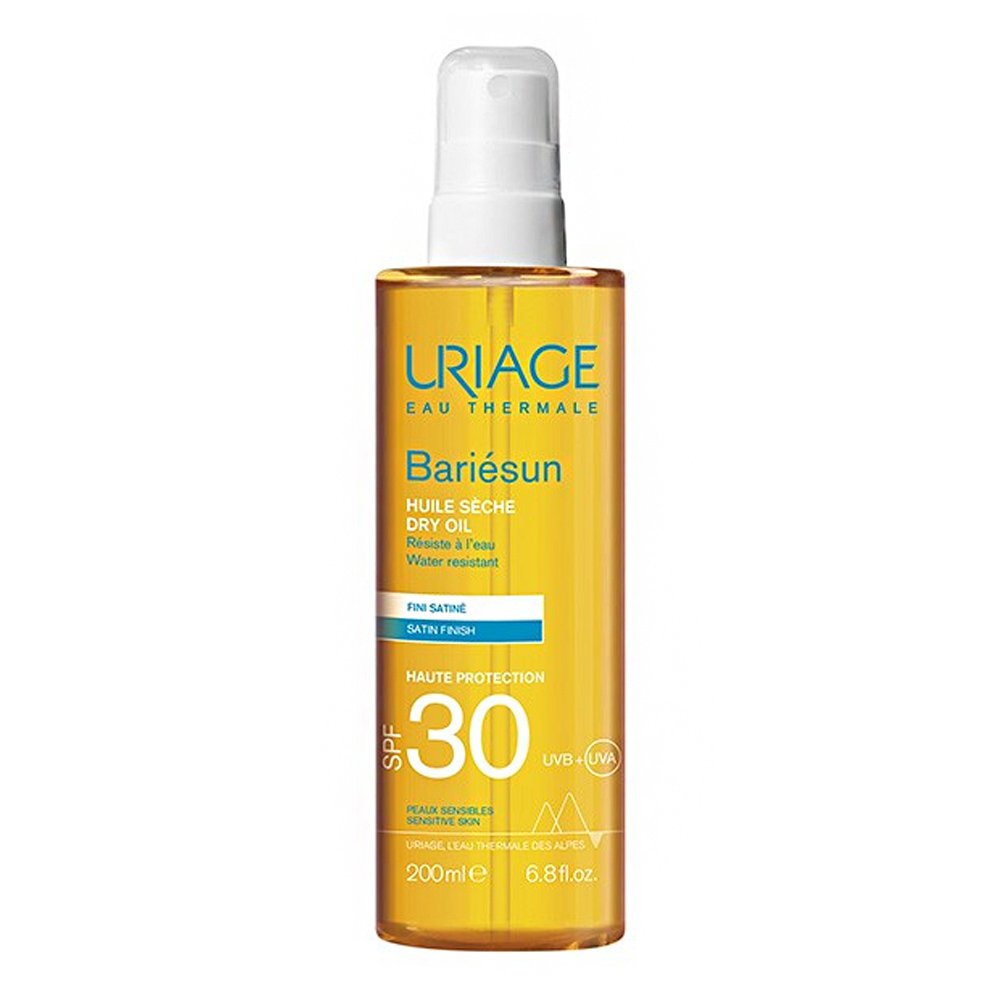 Uriage Bariesun Huile Dry Oil SPF30+ Αντιηλιακό Spray Xωρίς Άρωμα, 200ml