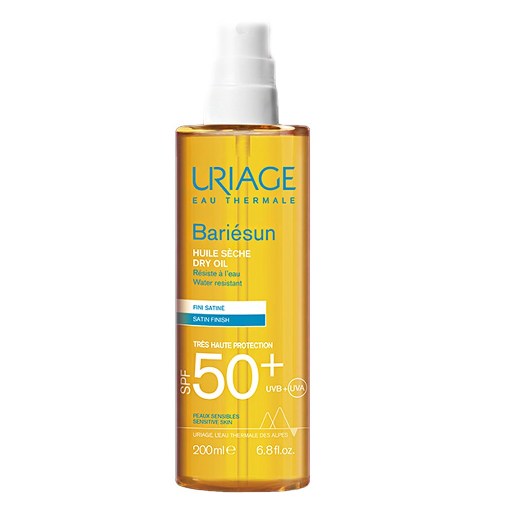 Uriage Bariesun Huile Dry Oil SPF50+ Αντιηλιακό Spray Xωρίς Άρωμα, 200ml
