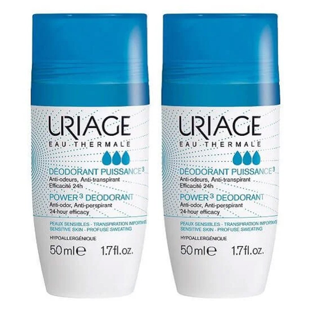 Uriage Deodorant Puissance Αποσμητικό Roll On, 100ml