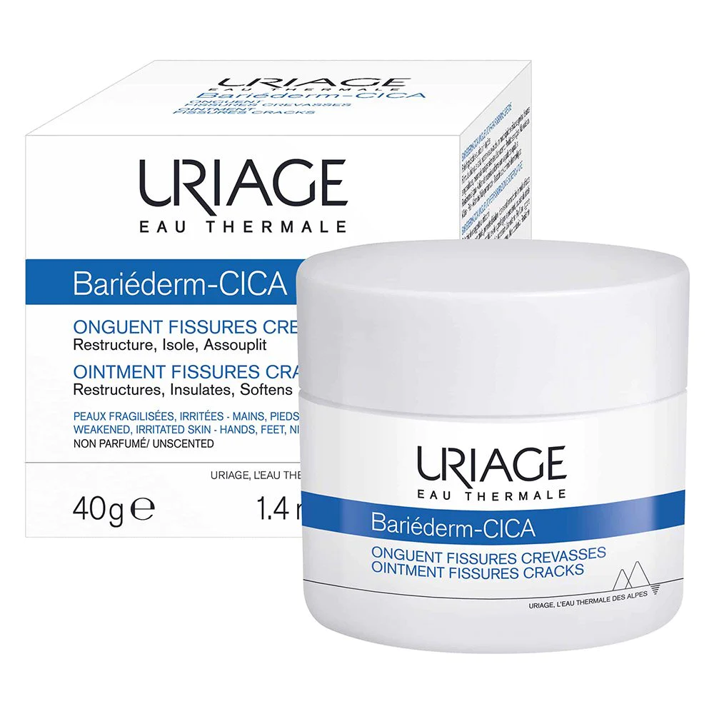 Uriage Bariederm Ointment Fissures, Επανορθωτική Κρέμα για Ρωγμές, Ραγάδες & Ερεθισμούς, 40gr Uriage Bariederm Ointment Fissures, Επανορθωτική Κρέμα για Ρωγμές, Ραγάδες & Ερεθισμούς, 40gr