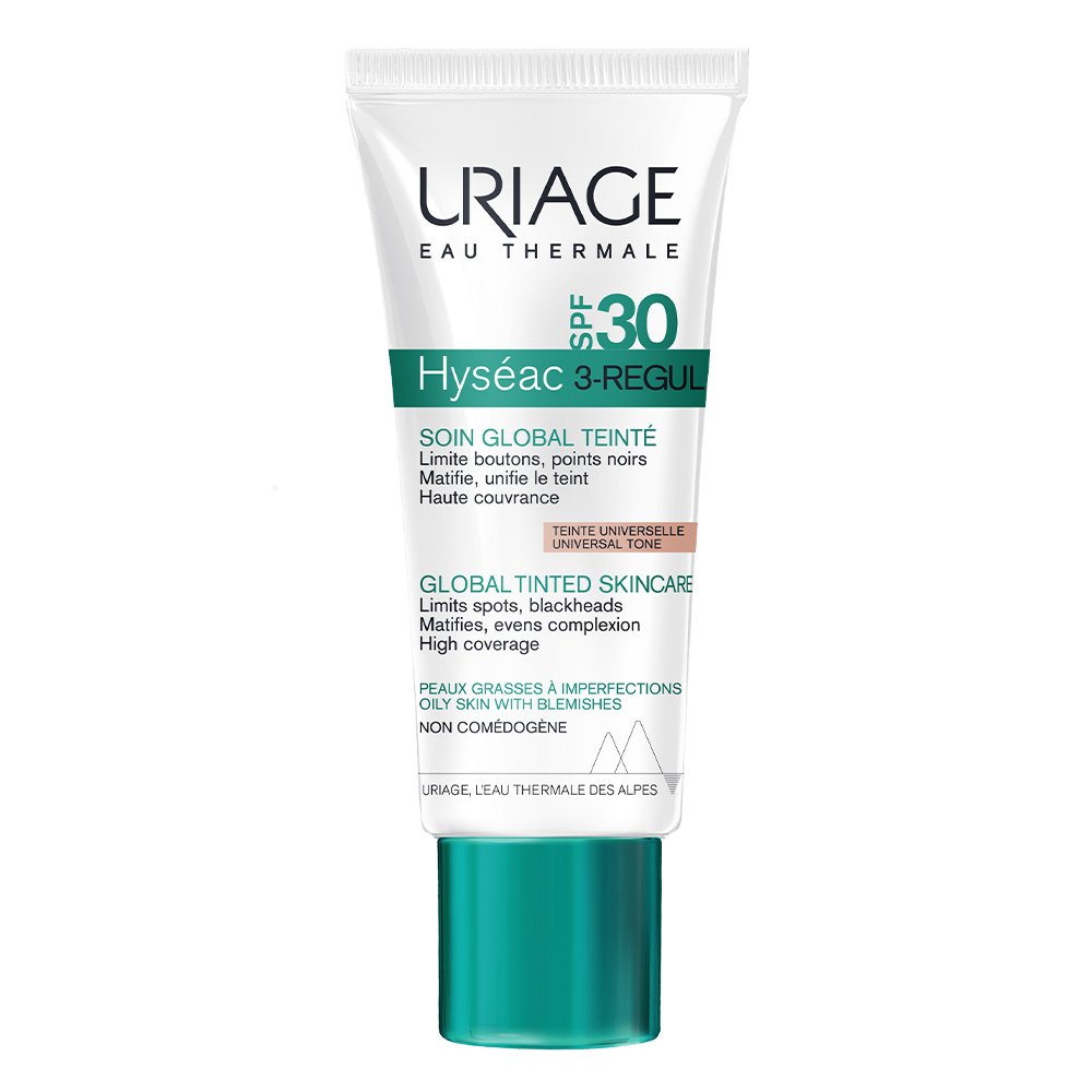 Uriage Hyseac 3-Regul Global Skin Care με χρώμα SPF30, 40ml