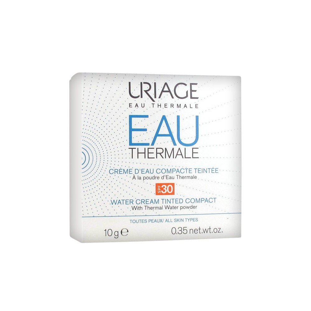 Uriage Eau Thermale Water Cream Tinted Compact SPF30 - Κρέμα Ενυδάτωσης Compact με Χρώμα, 10g