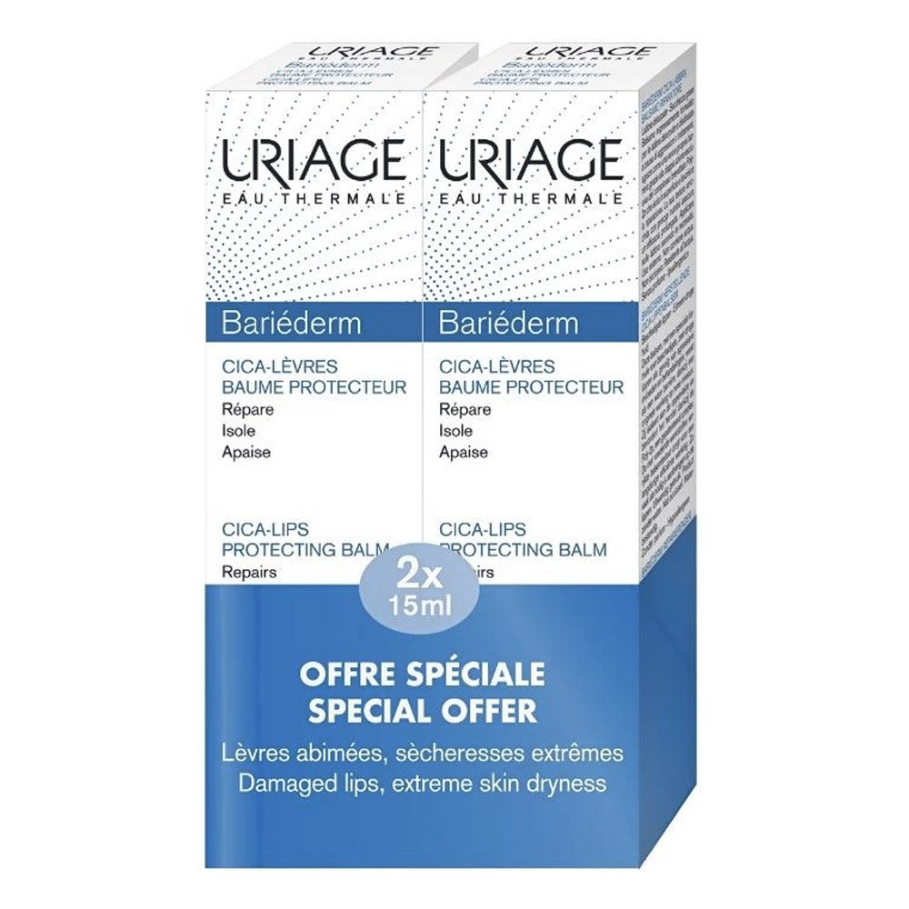 Uriage Cica-Lips Special Offer Βάλσαμο για Ξηρά & Σκασμένα Χείλη, 30ml