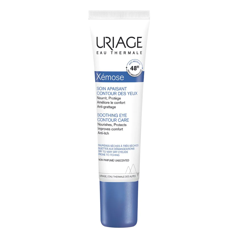 Uriage Xemose Eye Soothing Ενυδατική Κρέμα Ματιών για Ξηρή Επιδερμίδα, 15ml Uriage Xemose Eye Soothing Ενυδατική Κρέμα Ματιών για Ξηρή Επιδερμίδα, 15ml