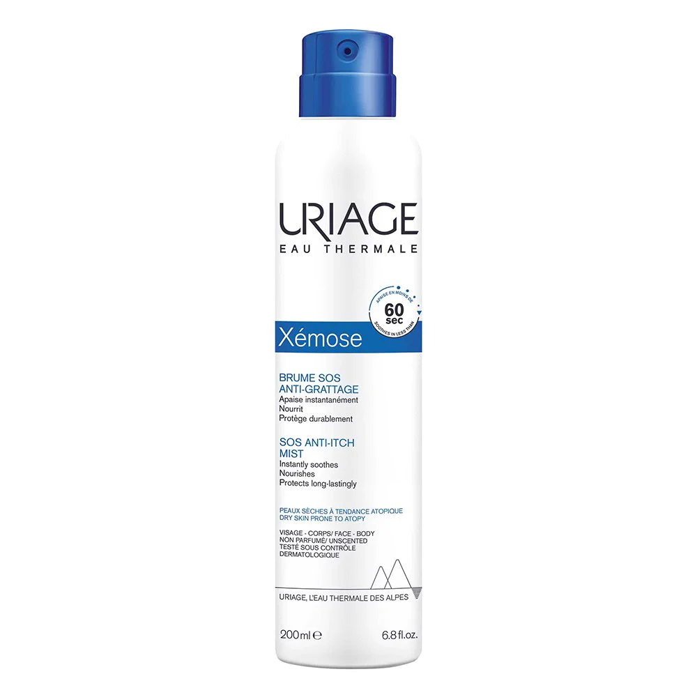 Uriage Eau Thermale Xemose SOS Anti-Itch Mist Αντιφλεγμονώδες Σπρέι για Ατοπικά Δέρματα, 200ml Uriage Eau Thermale Xemose SOS Anti-Itch Mist Αντιφλεγμονώδες Σπρέι για Ατοπικά Δέρματα, 200ml