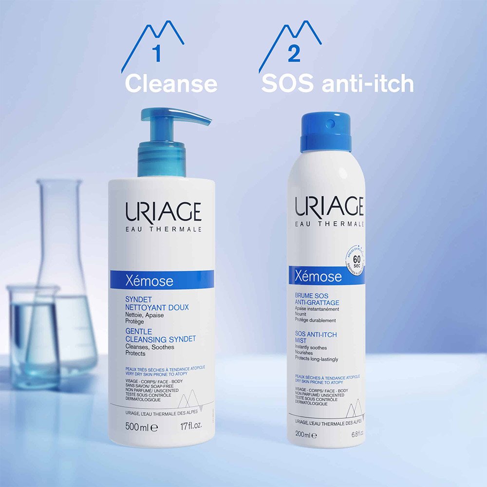 Uriage Eau Thermale Xemose SOS Anti-Itch Mist Αντιφλεγμονώδες Σπρέι για Ατοπικά Δέρματα, 200ml Uriage Eau Thermale Xemose SOS Anti-Itch Mist Αντιφλεγμονώδες Σπρέι για Ατοπικά Δέρματα, 200ml