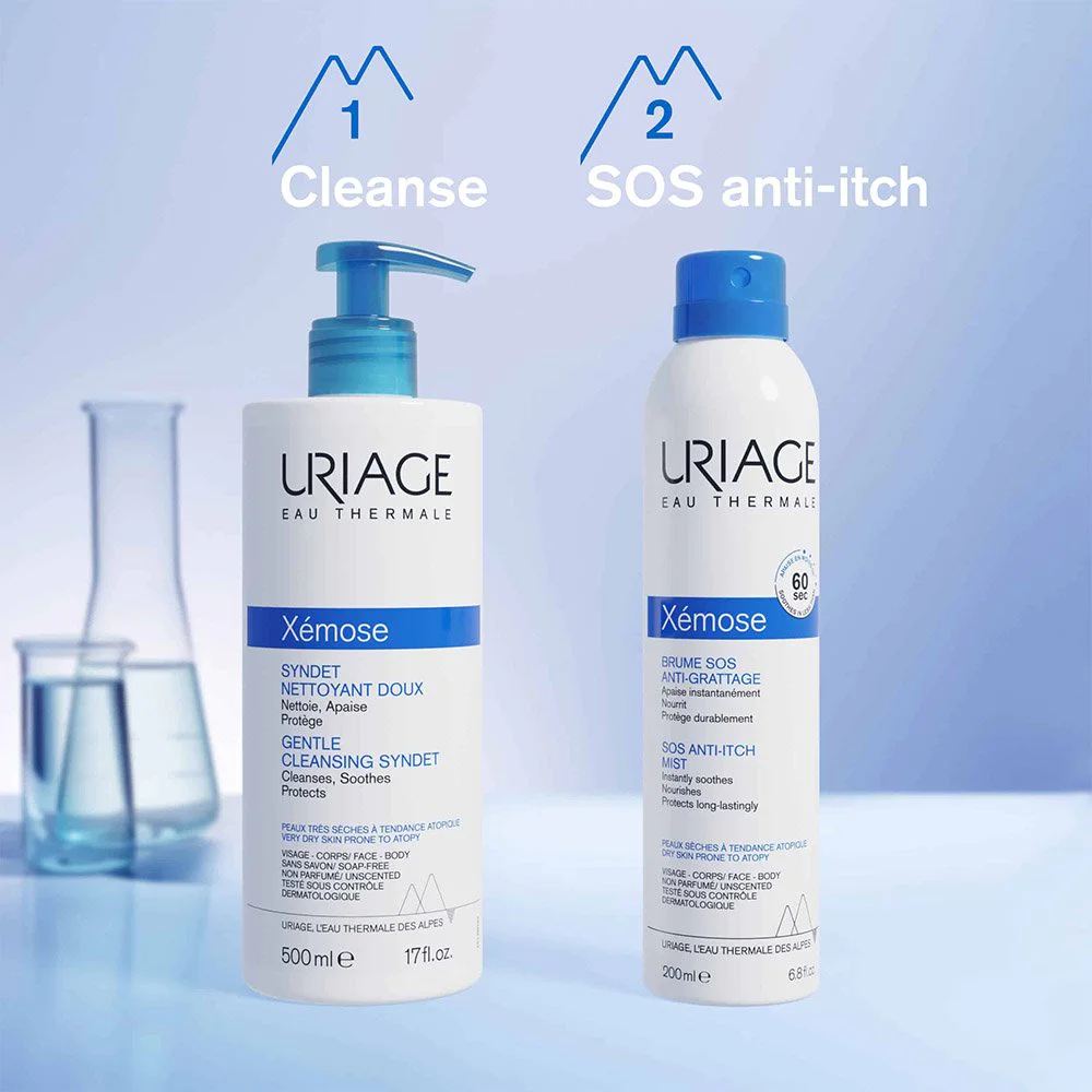 Uriage Eau Thermale Xemose SOS Anti-Itch Mist Αντιφλεγμονώδες Σπρέι για Ατοπικά Δέρματα, 200ml Uriage Eau Thermale Xemose SOS Anti-Itch Mist Αντιφλεγμονώδες Σπρέι για Ατοπικά Δέρματα, 200ml