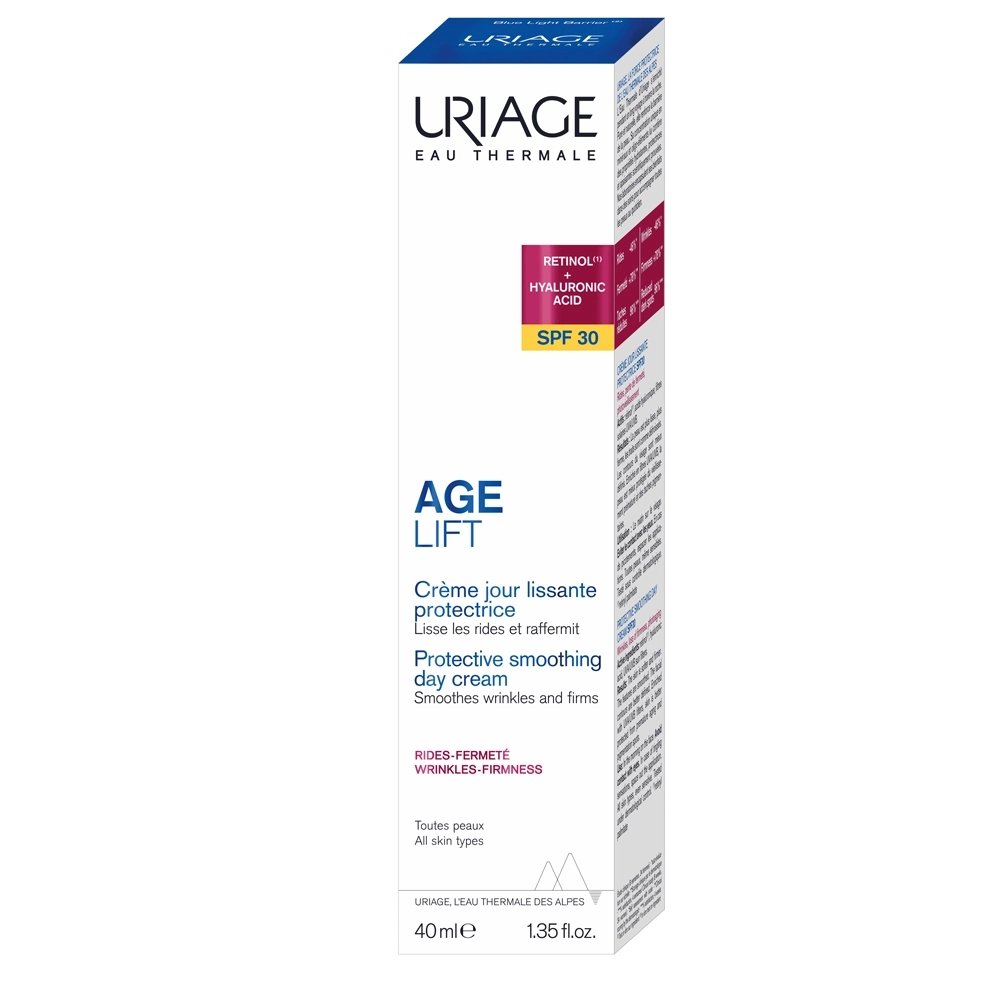 Uriage Age Lift Filler Protective Smoothing Day Cream Κρέμα Ημέρας SPF30, 40ml