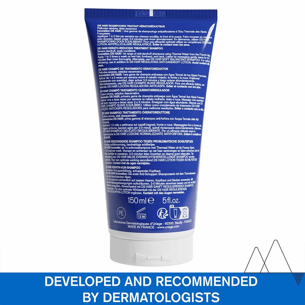 Uriage Ds Hair Kerato-Reducing Treatment Shampoo Κερατορυθμιστικό Σαμπουάν, 150ml