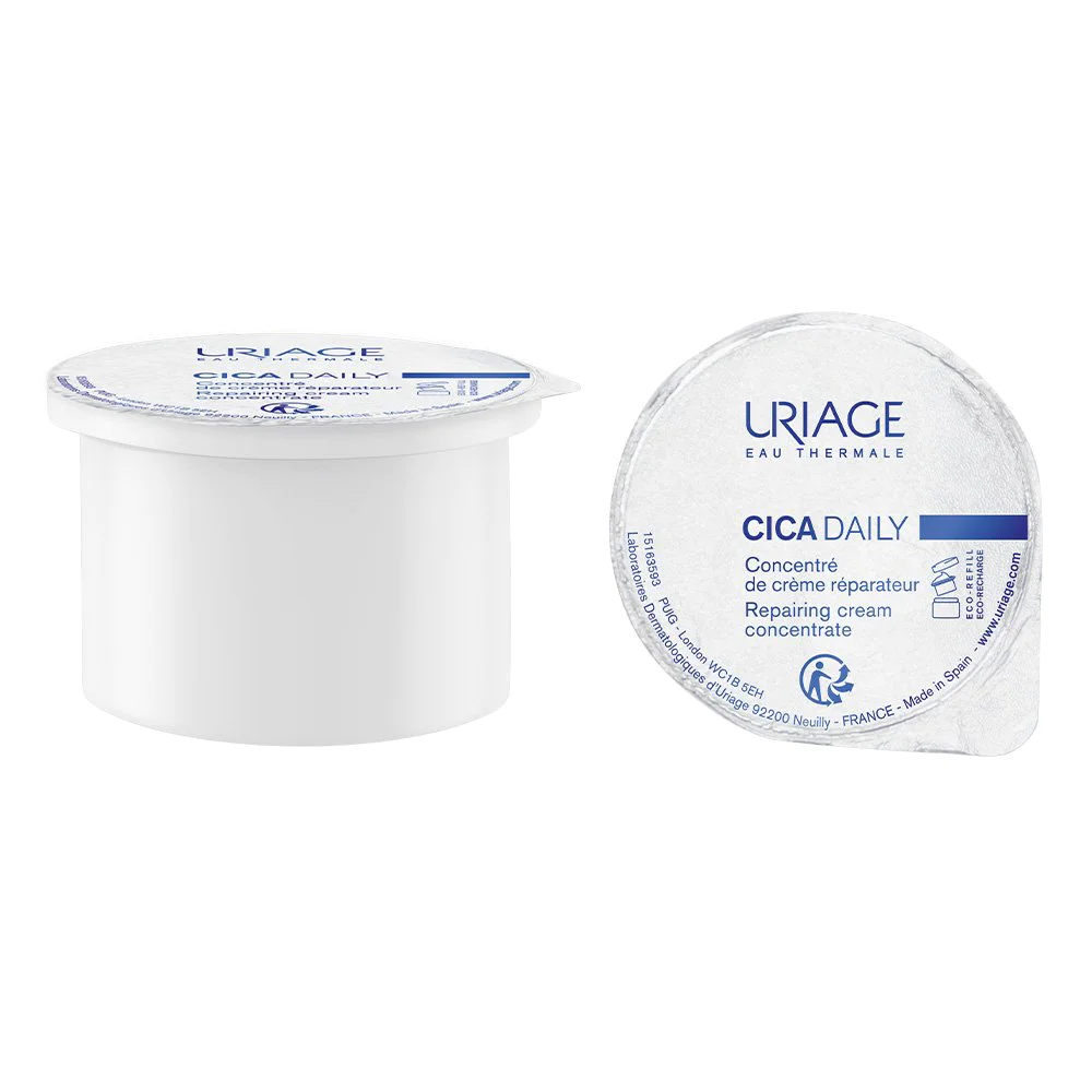 Uriage Cica Daily Repairing Cream Concentrate Refill Καθημερινή Ενυδατική Φροντίδα Χωρίς Άρωμα Refill, 50ml Uriage Cica Daily Repairing Cream Concentrate Refill Καθημερινή Ενυδατική Φροντίδα Χωρίς Άρωμα Refill, 50ml