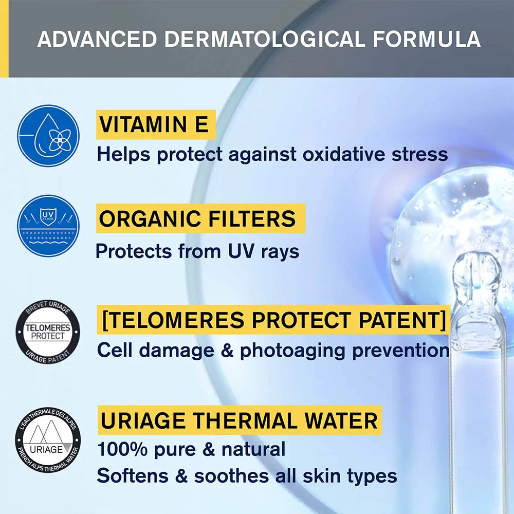 Uriage Bariesun 100 Extreme Protective Fluid SPF50+, Υψηλής Προστασίας Λεπτόρευστη Κρέμα Για Δέρμα μη Ανεκτικό Στον Ήλιο, 50ml Uriage Bariesun 100 Extreme Protective Fluid SPF50+, Υψηλής Προστασίας Λεπτόρευστη Κρέμα Για Δέρμα μη Ανεκτικό Στον Ήλιο, 50ml
