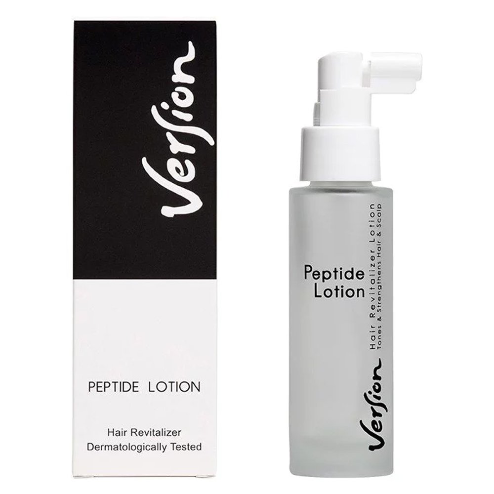 Version Derma Peptide Lotion Λοσιόν Μαλλιών για την Τριχόπτωση & την Αποκατάσταση της Τριχοφυΐας, 50 ml