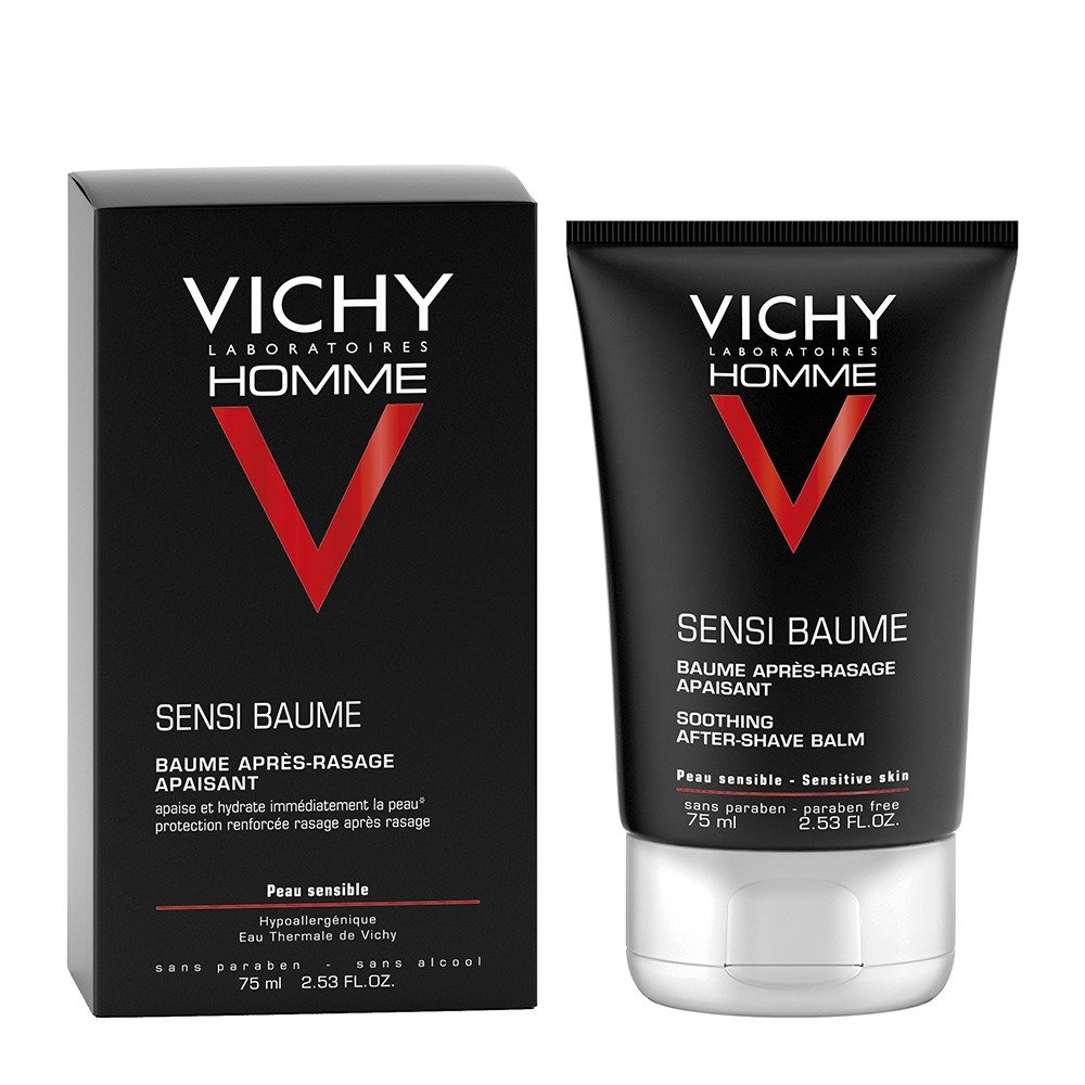 Vichy Homme for Man After Shave Sensi Baume Ca Balsam για Μετά το Ξύρισμα, 75ml
