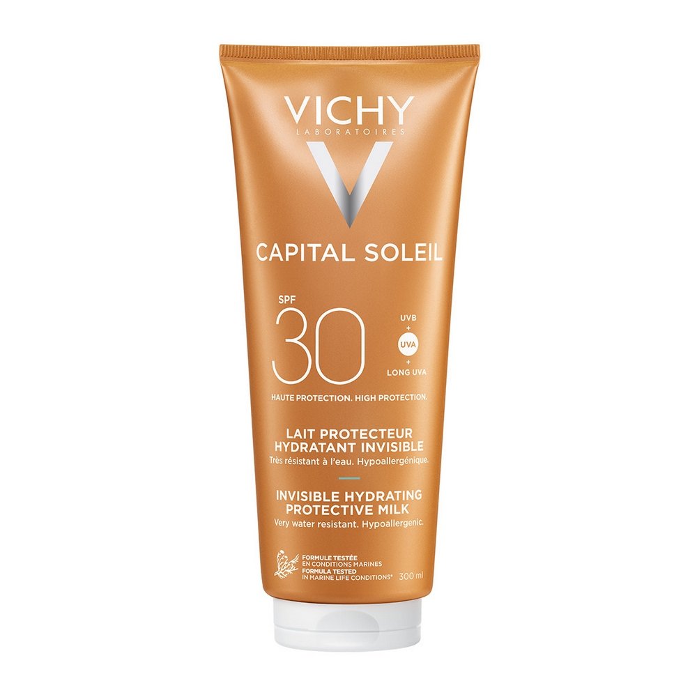 Vichy Capital Soleil Αντηλιακό Γαλάκτωμα για Πρόσωπο & Σώμα SPF30, 300ml Vichy Capital Soleil Αντηλιακό Γαλάκτωμα για Πρόσωπο & Σώμα SPF30, 300ml