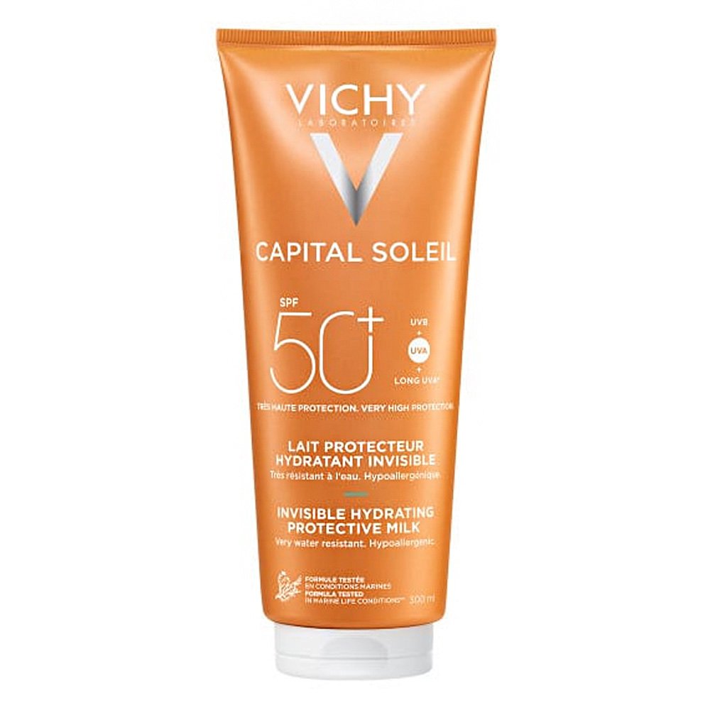 Vichy Capital Soleil SPF50+ Αντηλιακό Γαλάκτωμα για την Προστασία Προσώπου & Σώματος, 300ml