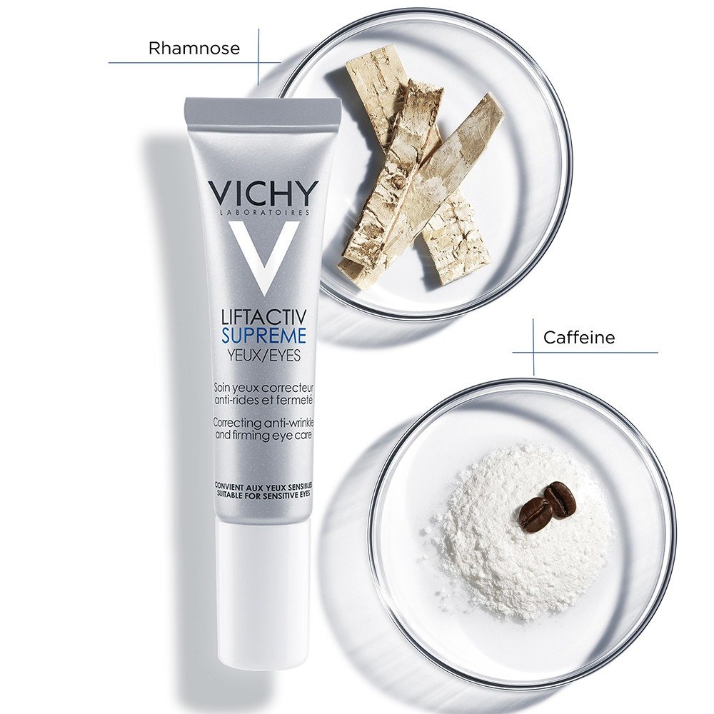 Vichy Liftactiv Supreme Αντιρυτιδική - Συσφικτική Κρέμα Ματιών, 15ml